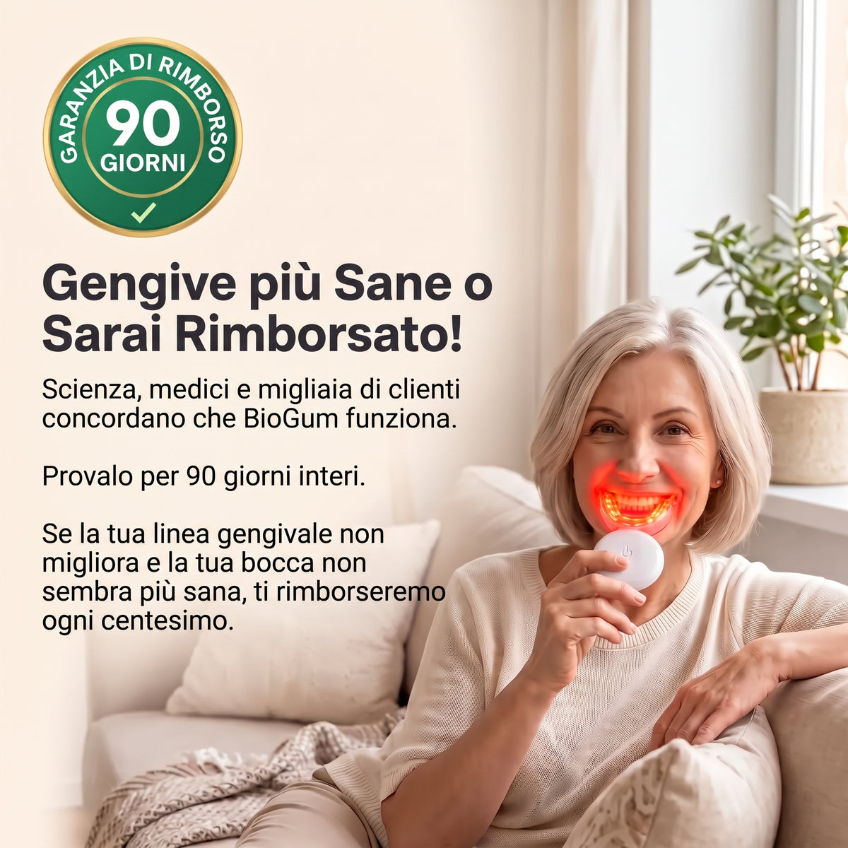 Ripristina la Salute del Tuo Sorriso in 12 Minuti al Giorno - BioGum™