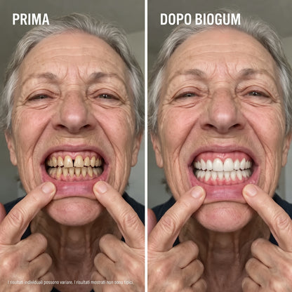 Ripristina la Salute del Tuo Sorriso in 12 Minuti al Giorno - BioGum™
